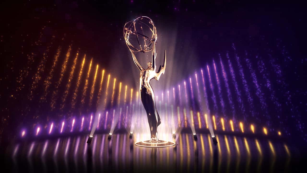 The Emmy Awards backdrop