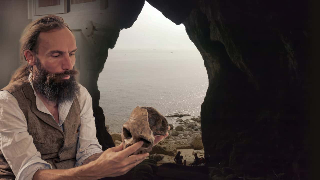 The Lost Neanderthals backdrop
