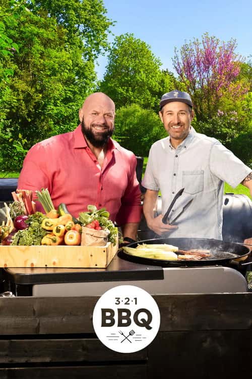 3, 2, 1 BBQ poster