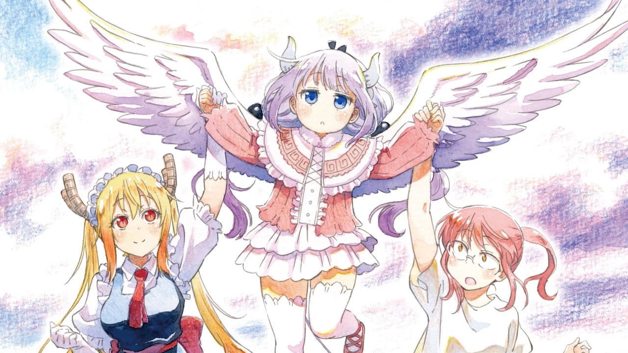 Miss Kobayashi's Dragon Maid: A lonely dragon wants to be loved backdrop