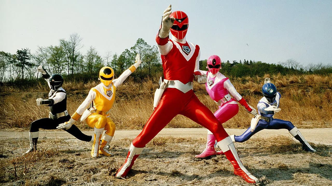 Hikari Sentai Maskman backdrop