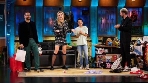 María Pérez, Eva Soriano and Aníbal Gómez still