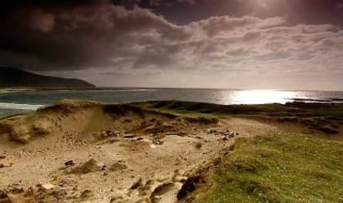 Bodies in the Dunes - Barra, Western Isles still