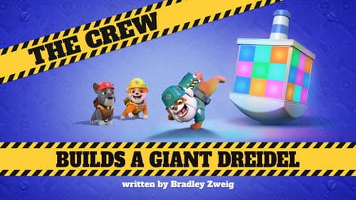 The Crew Builds a Giant Dreidel still
