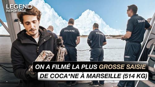 Largest cocaine seizure in Marseille (514 kg) filmed still