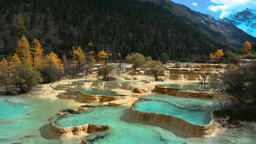 China: Huanglong — The Valley of Emerald Ponds still