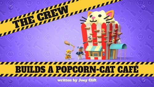 The Crew Builds a Popcorn-Cat Café still