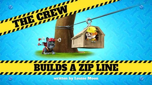 The Crew Builds a Zipline still