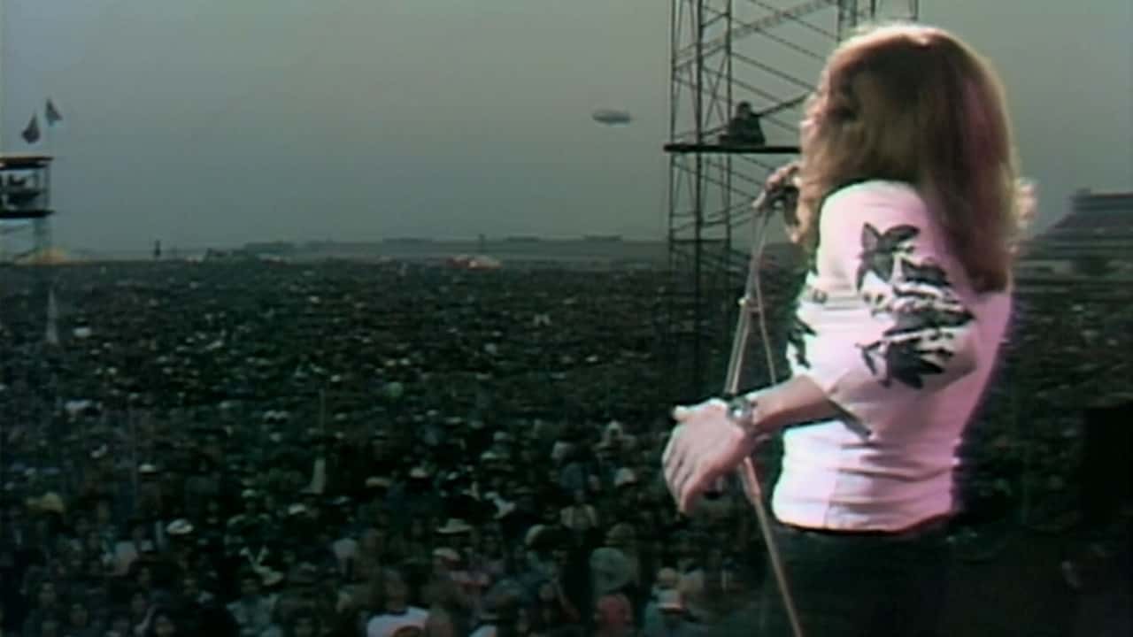 Deep Purple - California Jam 1974 backdrop