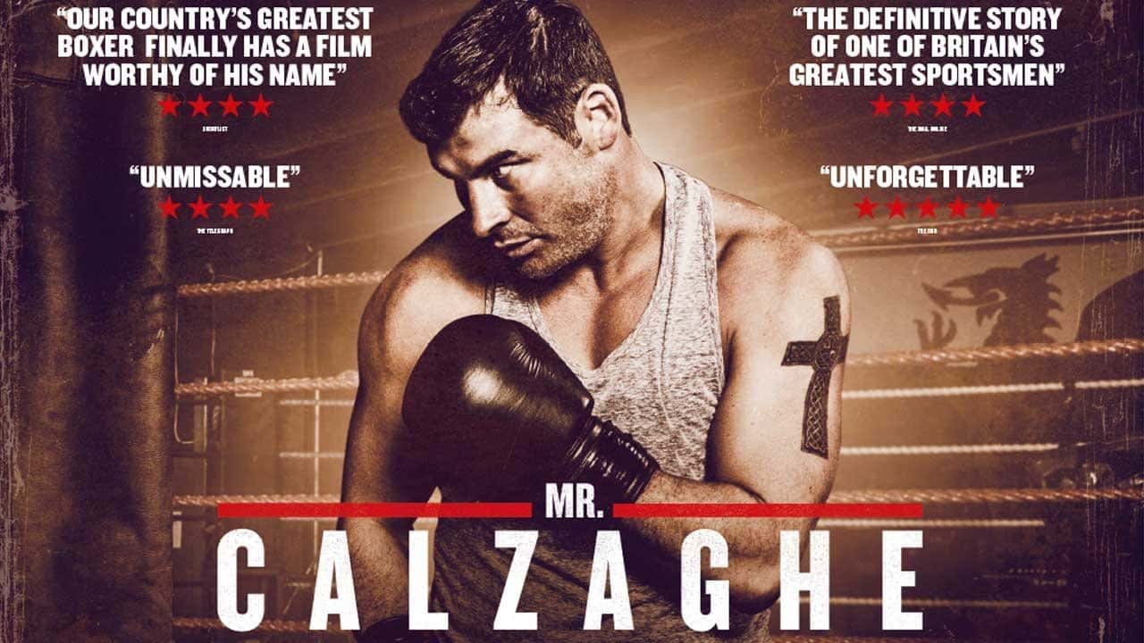 Mr. Calzaghe backdrop