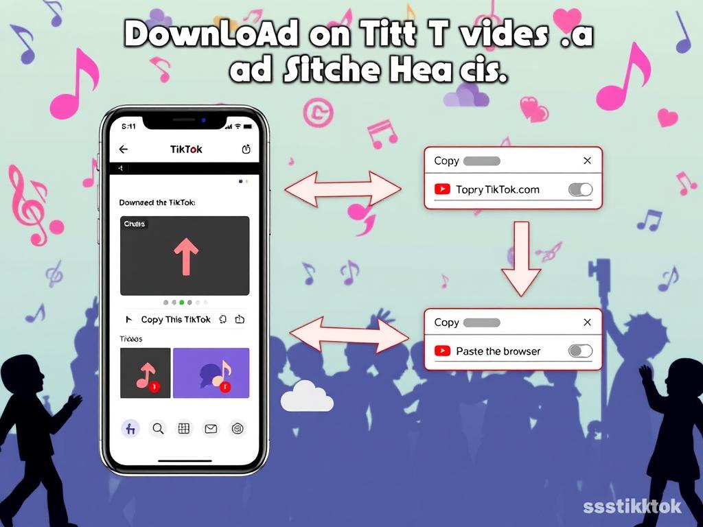 ssstiktok download steps