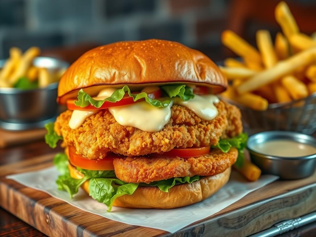 Buttermilk Chicken Burger