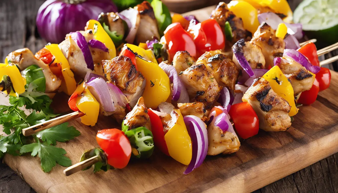 oven chicken kabobs