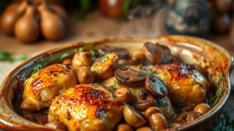 Chicken and Mushroom Bake