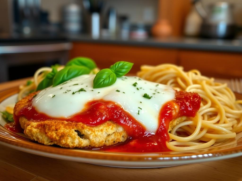 Chicken Parmigiana Recipe : American recipes