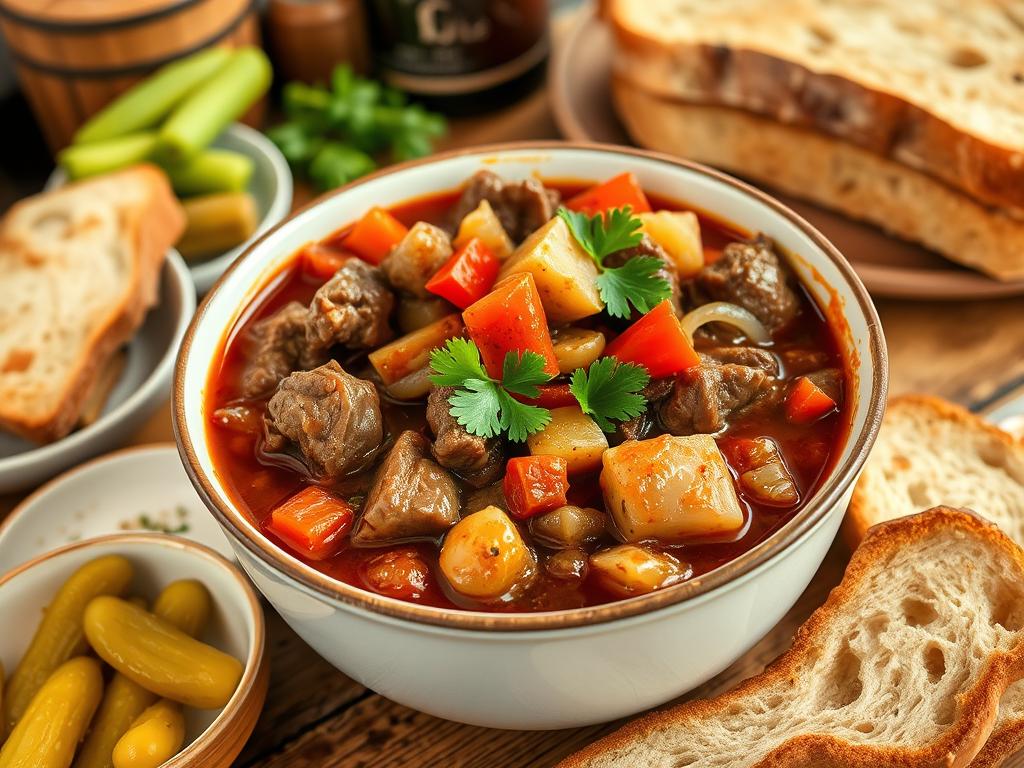 German Beef Goulash (Rindergulasch)