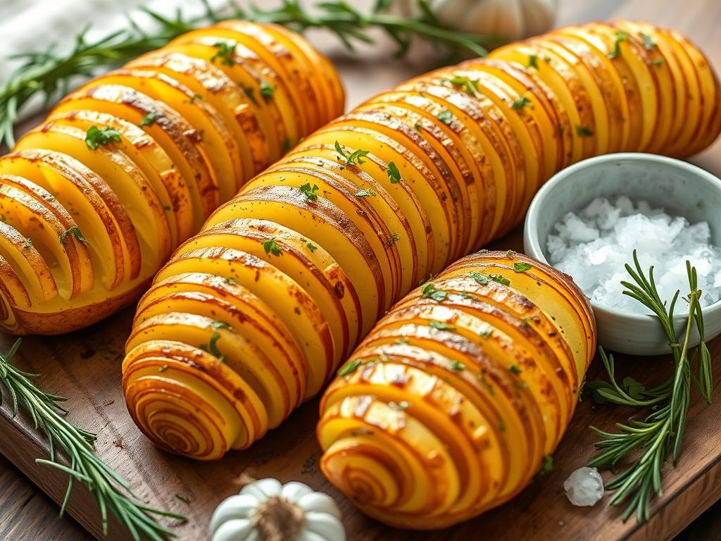 Hasselback Potatoes