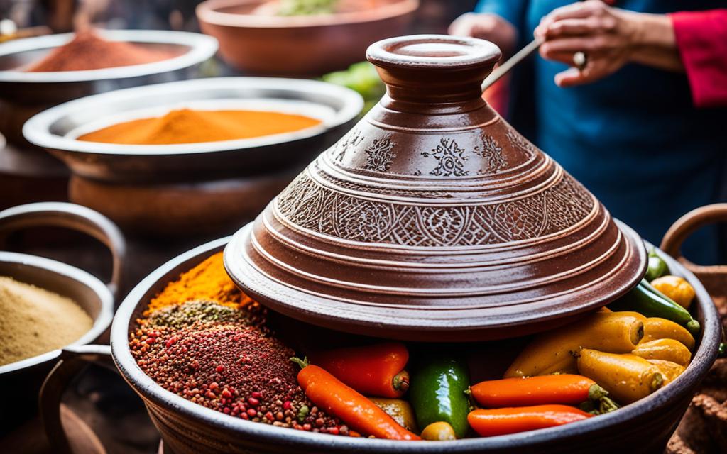 Moroccan tajine