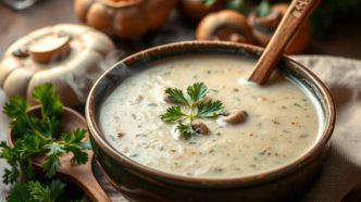 Mushroom Soup Recipe