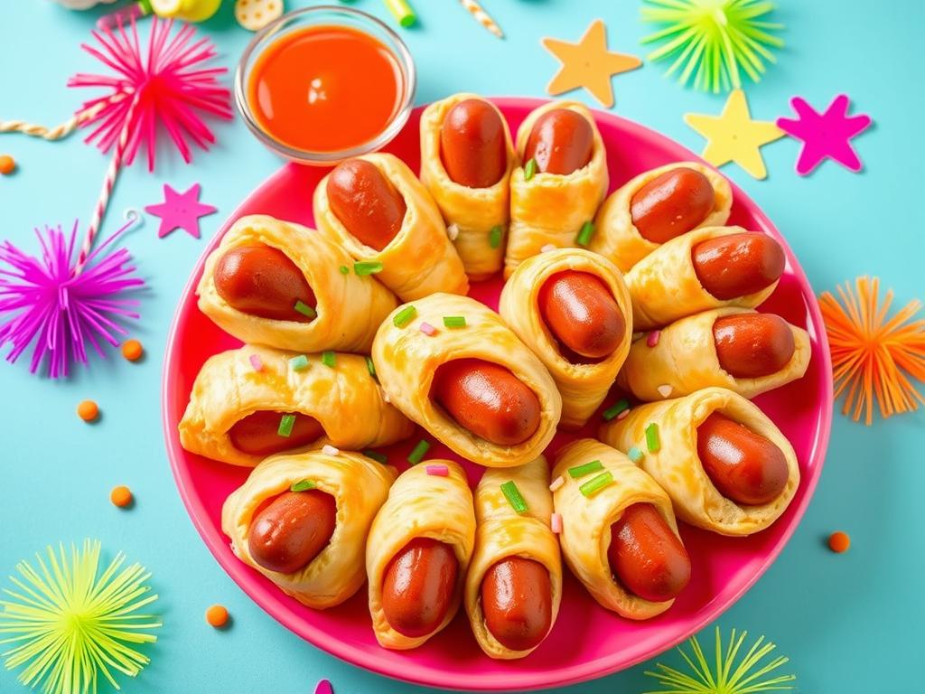 Pigs in a Blanket for kids