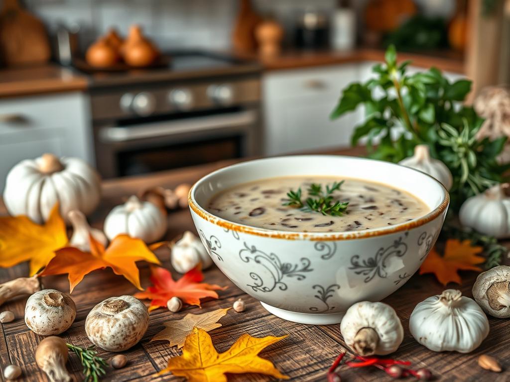 Seasonal Recipes Mushroom Soup