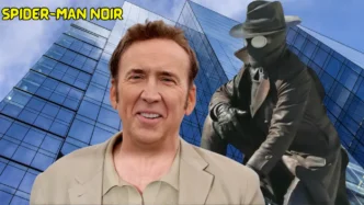 Nicolas Cage as Spider-Man Noir