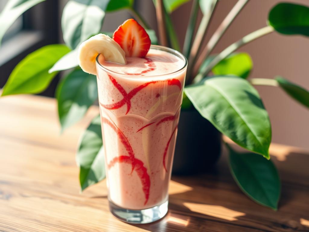 Strawberry Banana Smoothie Recipe