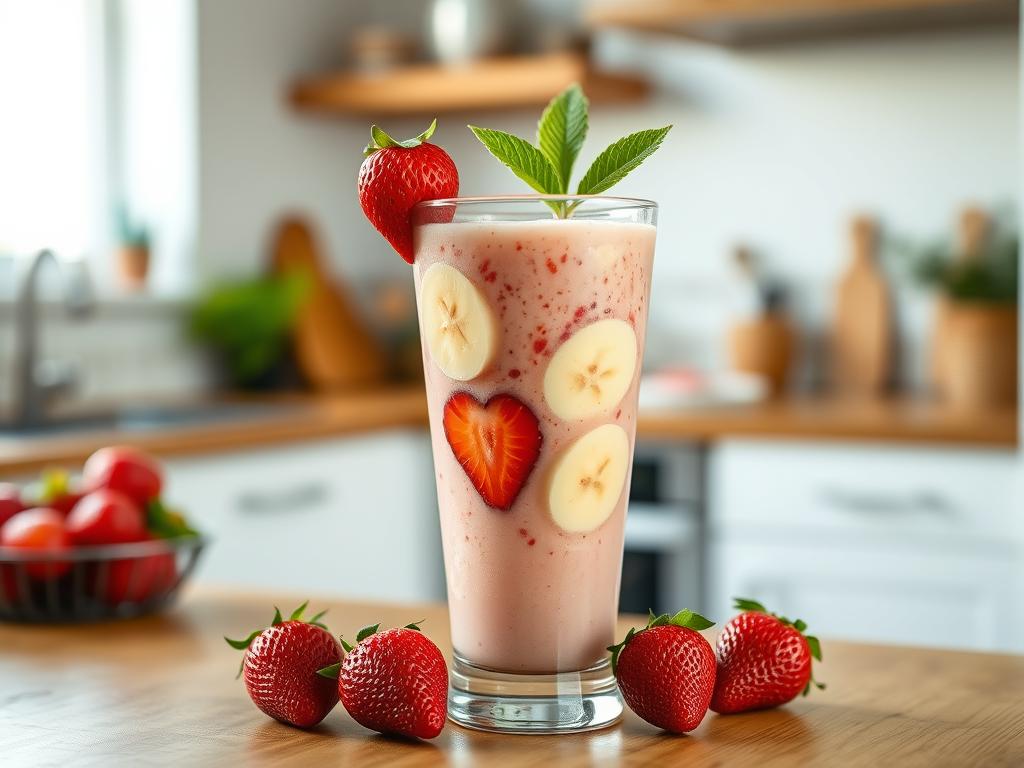 Strawberry Banana Smoothie