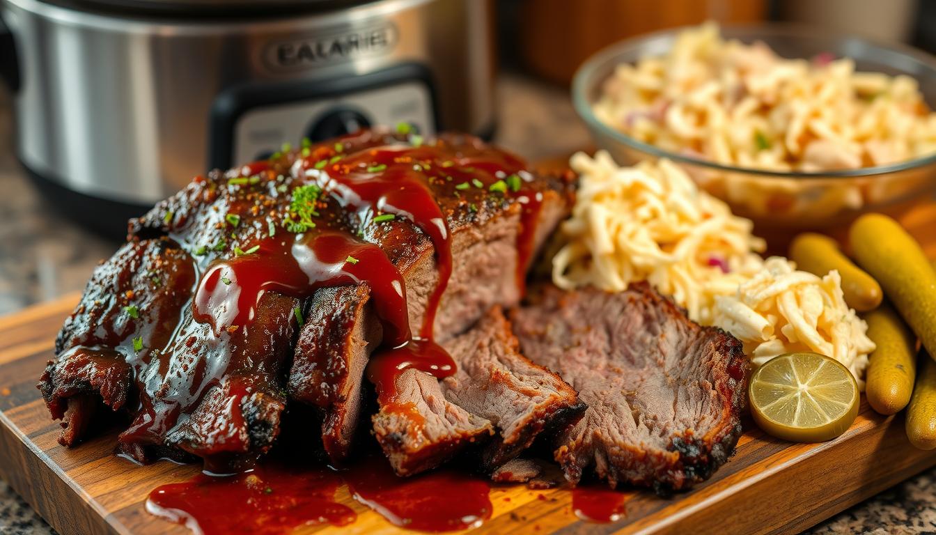 Texas-style slow-cooker brisket recipe