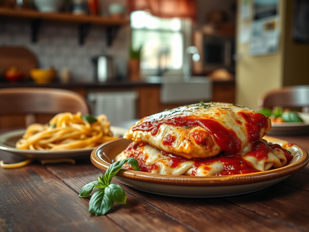 chicken parmigiana nostalgia