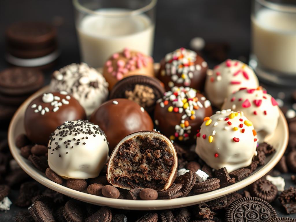 easy oreo truffles recipe