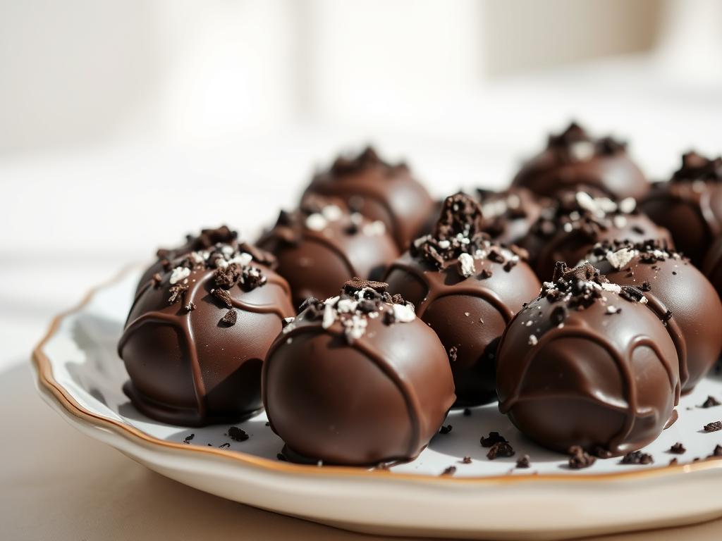 easy oreo truffles