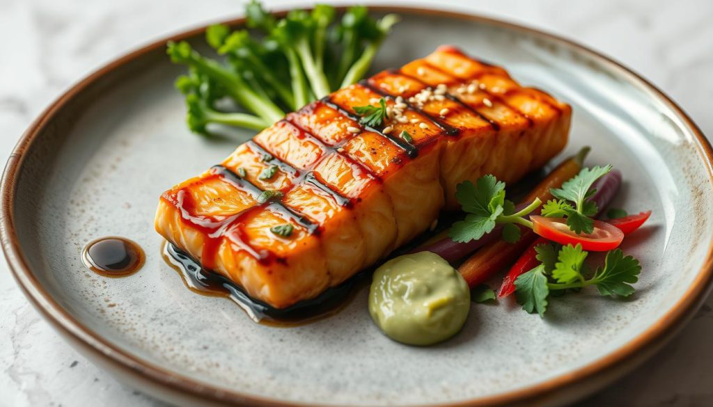 japanese grilled salmon