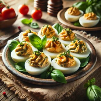 Italian Deviled Eggs