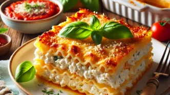 Cottage Cheese Lasagna Recipe